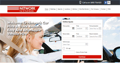 Desktop Screenshot of networkrentals.com.au